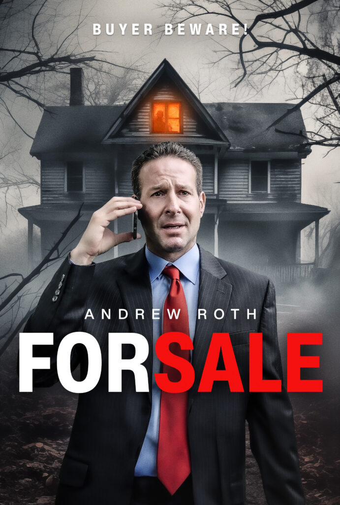 Movie poster of "For Sale" starring Andrew Roth